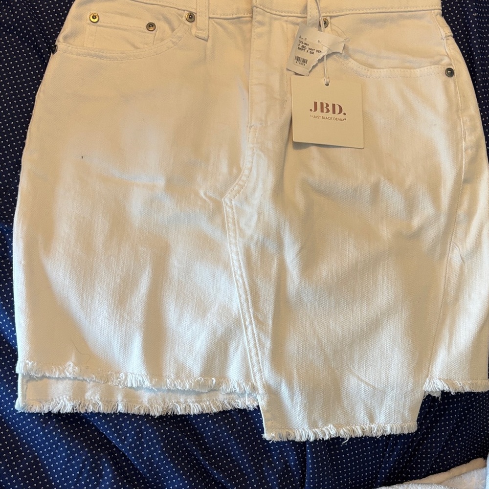 White Mini Skirt
